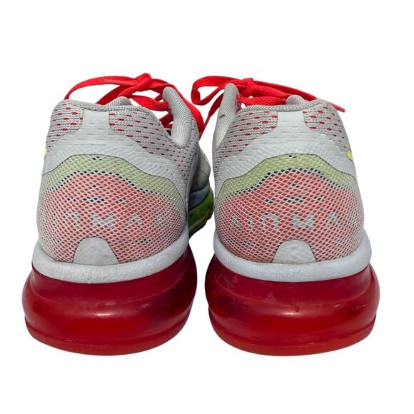 Nike 2014 Air Max Neon Pure Platinum Sneakers Youth size 7 Women's size 8.5 - Picture 3 of 8